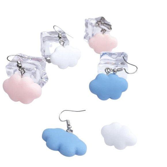 Cloud Earrings - Picture 1 of 3
